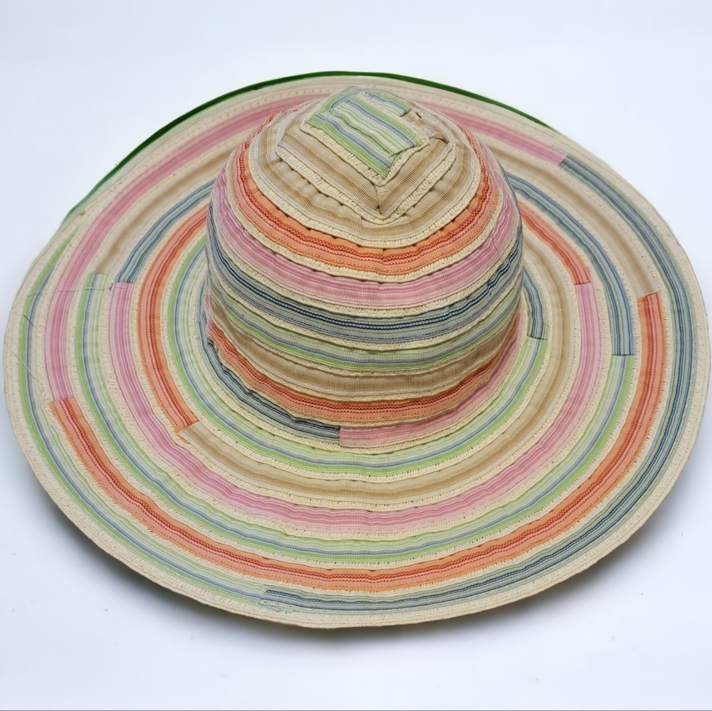 J Hats Multi-Pastel Colored Foldable Sunhat